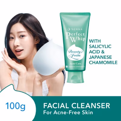 Shiseido BTS Senka Perfect Whip Acne Care Beauty Face Foam 100g